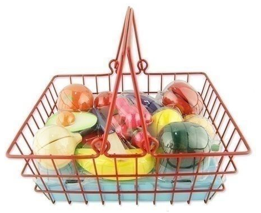 Picture of Wooden  Cutting Fruits With Basket