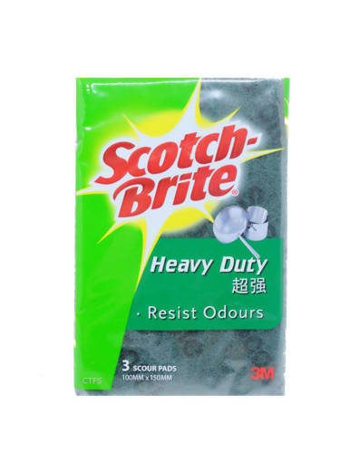 Picture of SCOURING PAD (3-PIECE PACK ) 3M-GREEN -7103