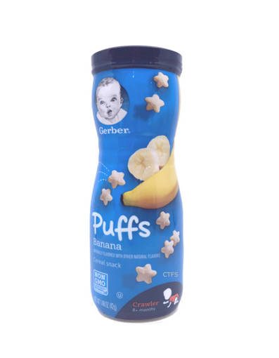 Picture of SNACKS-GRAD.PUFF(6X42G)BAN-GERBERS