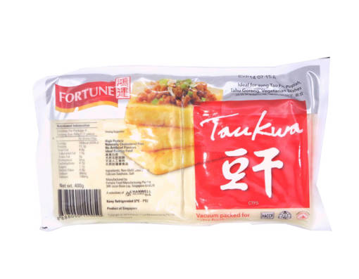 Picture of TAU KWA(2PCS/PKT/450GMS)SOYA BEAN CAKE