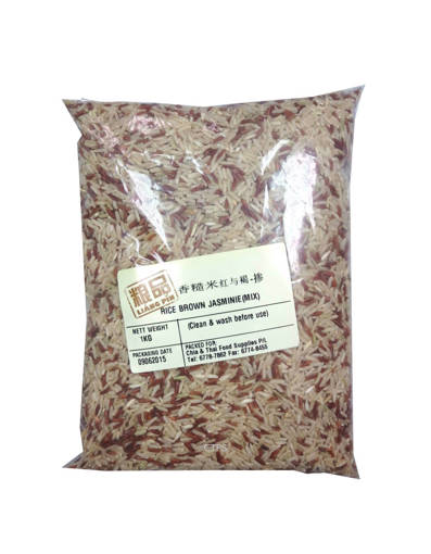 Picture of RICE BROWN-MIXED(25X1KG)LIANGPIN