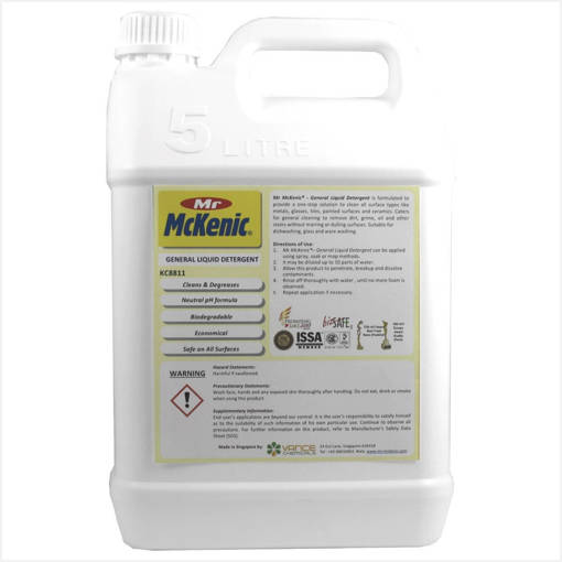 Picture of Mr McKenic General Liquid Detergent™ (5L) (Dishwashing Liquid)
