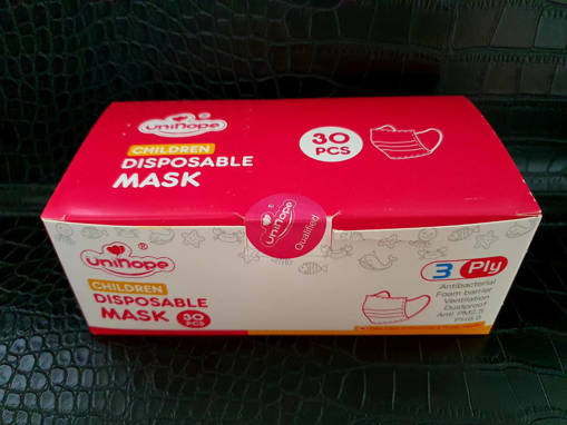 Picture of Kids Surgical Face Masks (Box of 30)