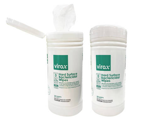 Picture of ALCOHOL 70% BACTERICIDAL WIPES (VIROX) 200X250MM 200'S