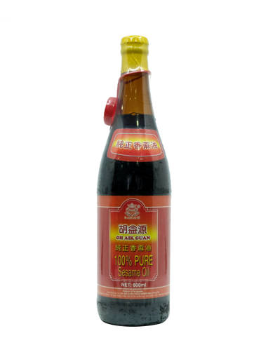Picture of SESAME OIL-100%(12X600GMS)O.H A.GUAN