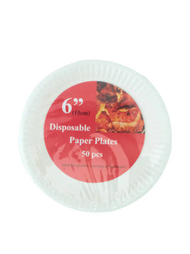 Picture of PAPER PLATE (20X50'S) 6"-15CM