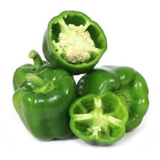 Picture of GREEN CAPSICUM  (PER KG)