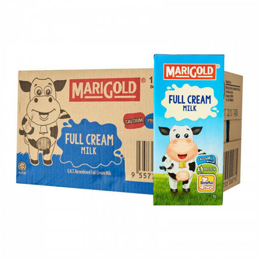 Picture of MARIGOLD FULL CREAM MILK (1L x 12PKT/CTN)