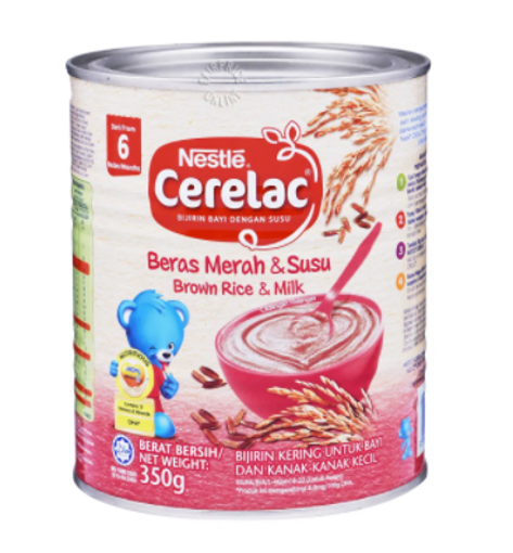 Picture of NESTLE CERELAC BROWN RICE & MILK (from 6 MONTHS)