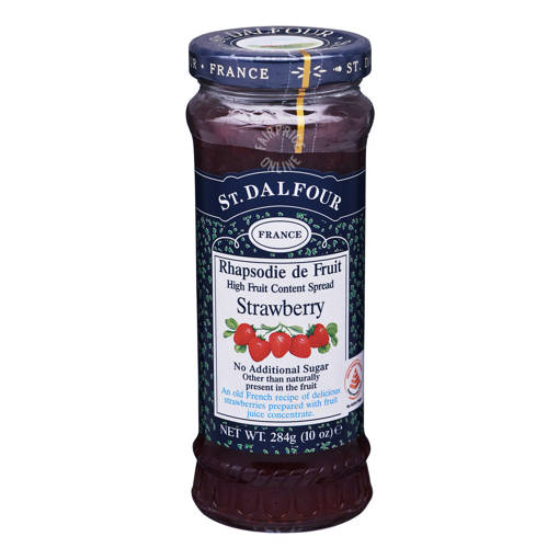 Picture of GB -J- DALFOUR WILD STRAWBERRY JAM (HEALTHIER CHOICE) 284GM PER BTL