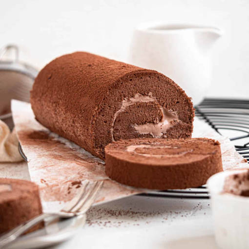 Picture of HH -C - SWISS ROLL CHOCOLATE 280GM (MIN ORDER 16 ROLLS)