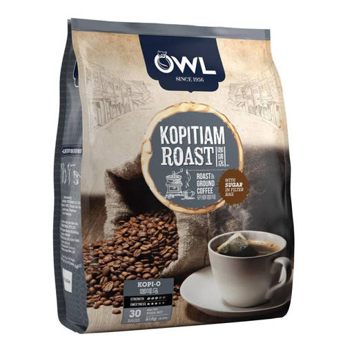 Picture of GB -BP- OWL KOPITIAM ROAST & GROUND KOPI O (HALAL) (30S PER PACK)