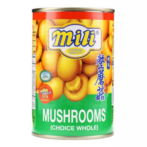 Picture of GB -C- MUSHROOM WHOLE MILI (HALAL) (425 GM PER TIN)