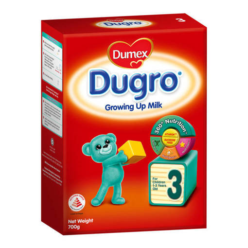 Picture of GB -M- DUGRO STEP 3 (1-3 yrs old) MILK POWDER (HALAL) (700GM PER BOX)