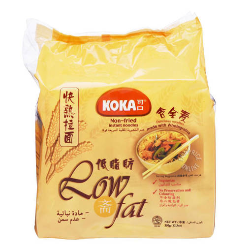 Picture of GB -N- KOKA NON-FRIED NOODLES HALAL (HEALTHIER CHOICE) (350G PER PKT) (12PKT PER CTN)