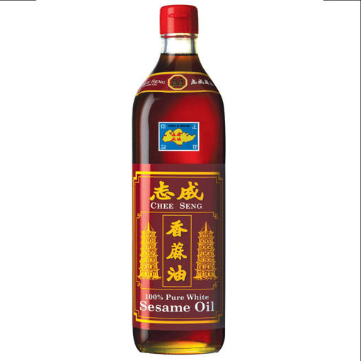 Picture of GB -O- CHEE SENG WHITE SESAME OIL (750ML PER BTL) (HALAL)