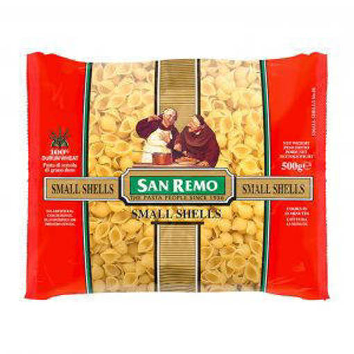 Picture of GB -P- SAN REMO SHELL ( 500GM PER PKT ) (HALAL)