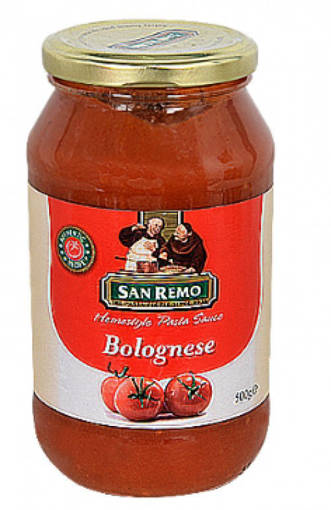 Picture of GB -S- BOLOGNESE SAUCE "SAN REMO" (HALAL) (500GM PER BTL)