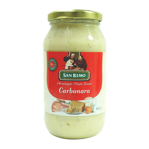 Picture of GB -S- CARBONARA "SAN REMO" (HALAL) (480GM PER BTL)
