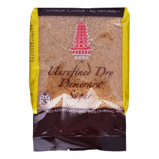 Picture of GB -S- PAGODA DEMERARA SUGAR (HALAL) (500GM PER PKT)