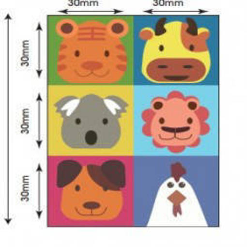 Picture of BC -M- MOSQUITO PATCH (ANIMALS) 30PCS *3 years shelf life