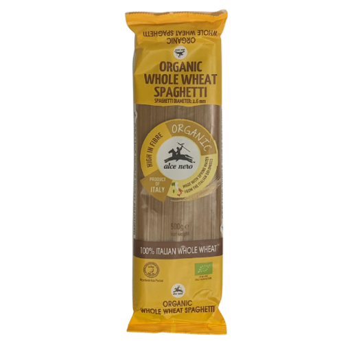 Picture of GB -P- ALCE NERO ORGANIC WHOLE WHEAT SPAGHETTI (500GM PER PACK)